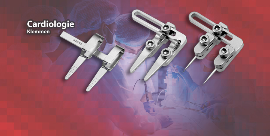 Cardio Vascular atraumatische Instrumente